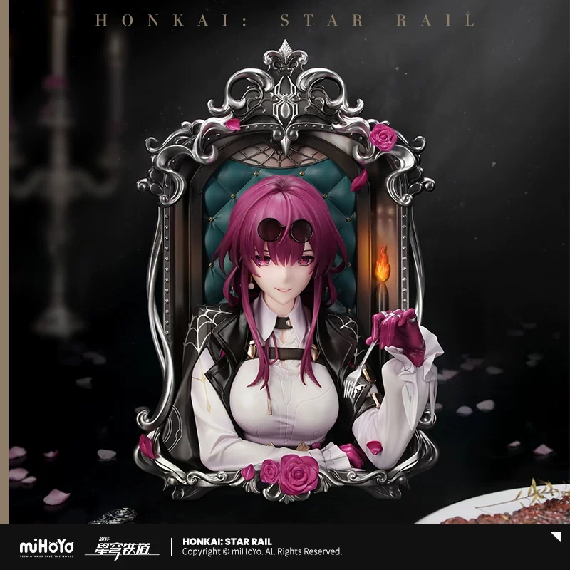 Anime Merchandise Licensing - miHoYo公式ライセンス商品「Honkai: StarRail」のカフカキャラクターグッズ—3Dフレームアート、デスクトップオーナメント、装飾品