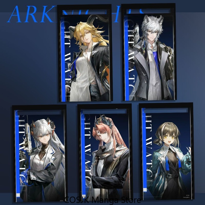 Anime Merchandise Usa - アニメアークナイツ: エンドフィールドアクセスアクリルパスカードゲームグッズチャーム漫画コスプレフィギュアモデルパンデントギフト