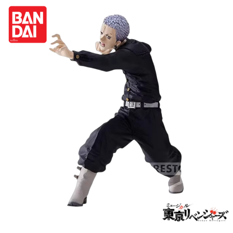 Anime Merchandise In Tokyo - 在庫ありオリジナルバンダイ東京リベンジャーズ三古龍アニメグッズアクションフィギュア 100% 本物の置物装飾品ホリデーギフト