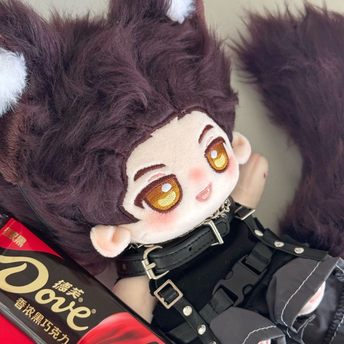 Anime Merchandise Plush Toys - アニメ「ラブアンドディープスペース」ヴァルコ 20CMぬいぐるみアイドルフィギュア 着せ替え可能 可愛いふわふわコットン抱き枕 マスコット 誕生日プレゼント