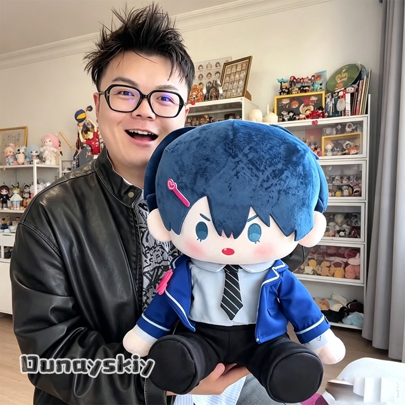 Anime Merchandise Plush Toys - 40CM/10CM イヴァン・ティル周辺グッズ ぬいぐるみ 座り姿勢 デスクトイ アニメ