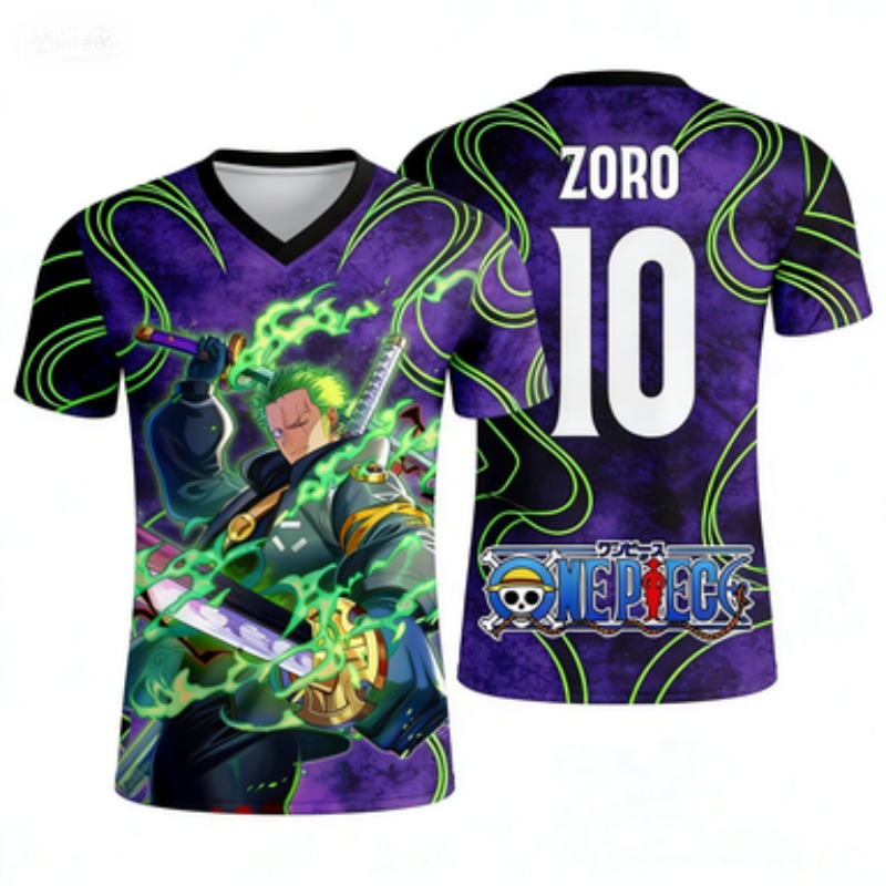 Anime Themed Merchandise - 2026年夏新作アニメフットボールスポーツ速乾半袖Tシャツ 大人と子供向け