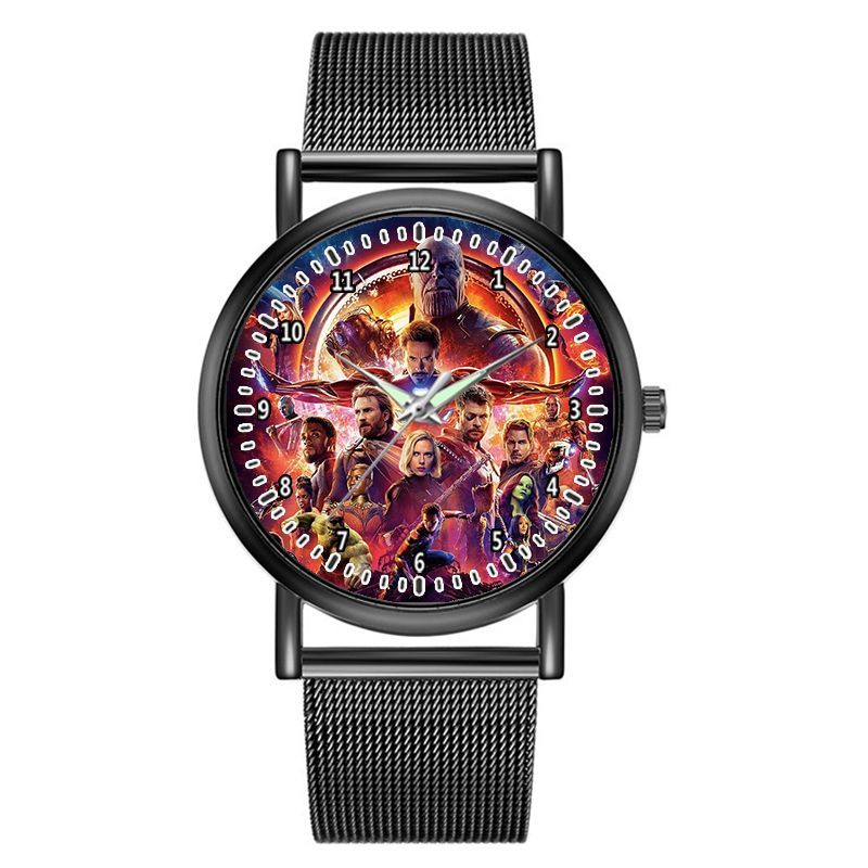 アベンジャーズをテーマにした腕時計、アニメ漫画スタイル、パー - Anime Kingdom Merchandise のレビューと価格