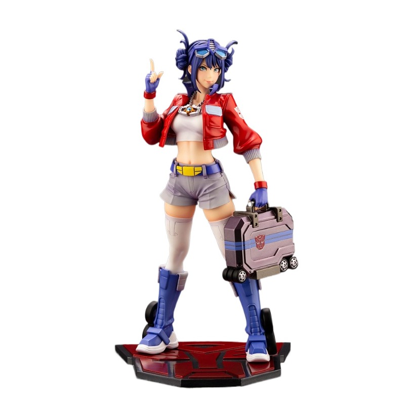 在庫あり正規品コトブキヤトランスフォーマーコンボイ美少女像  - Kotobukiya Bishoujo のレビューと価格