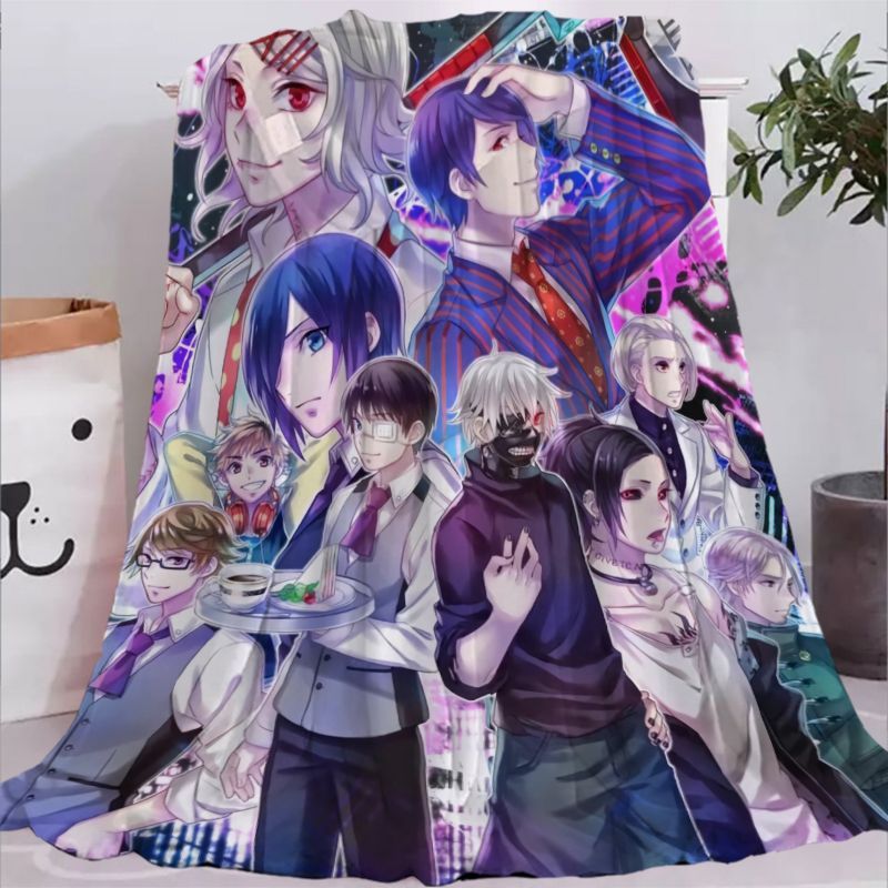 新しい東京グールカネキケンアニメグッズ漫画かわいいブランケッ - Anime Merchandise In Tokyo のレビューと価格