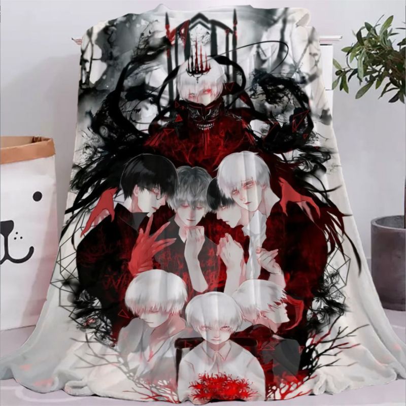 新しい東京グールカネキケンアニメグッズ漫画かわいいブランケッ - Anime Merchandise In Tokyo のレビューと価格