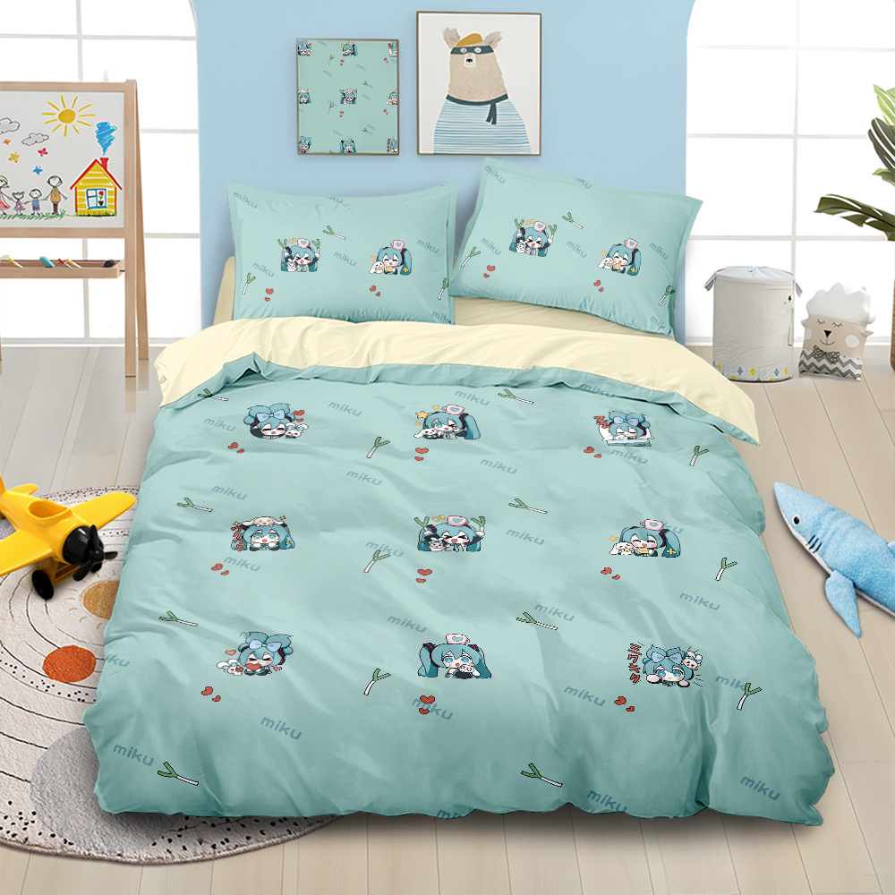 アニメ初音ミクグッズ漫画かわいい寝具クリエイティブかわいい女 - Anime Kingdom Merchandise のレビューと価格