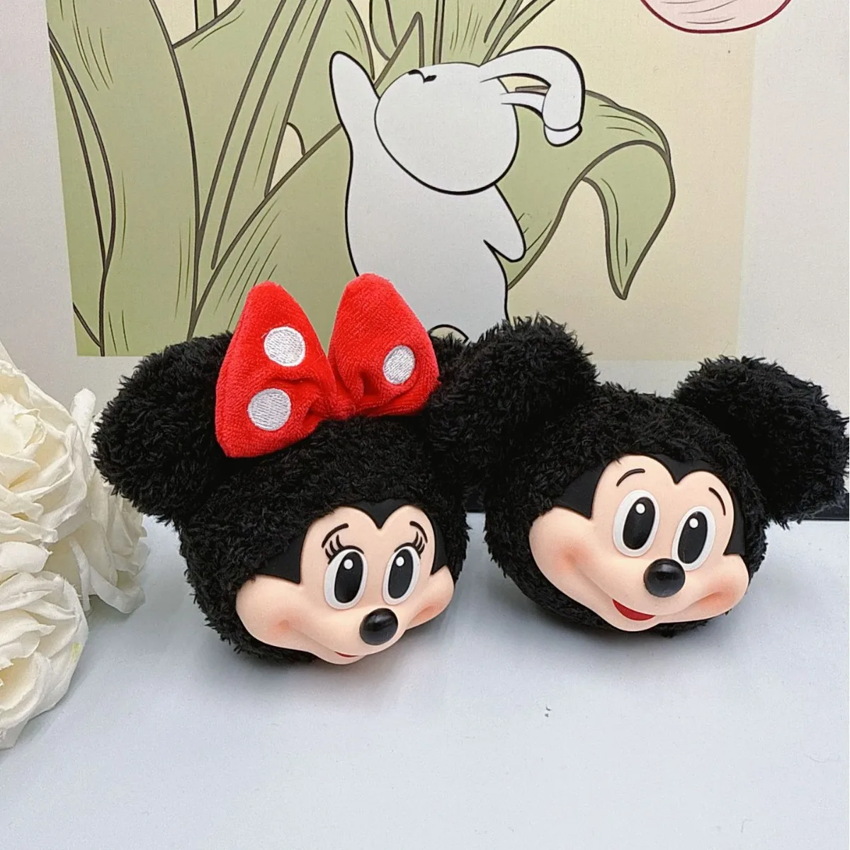 ミッキー ミニー ぬいぐるみ キーホルダー かわいいビニール - Anime Merchandise Usa のレビューと価格