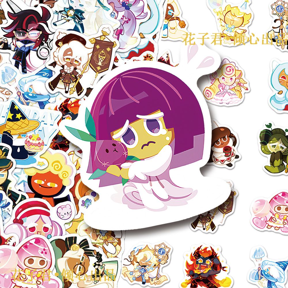 ゲーム「クッキーラン：キングダム」 ‌   楽しいステッカー - Anime Kingdom Merchandise のレビューと価格