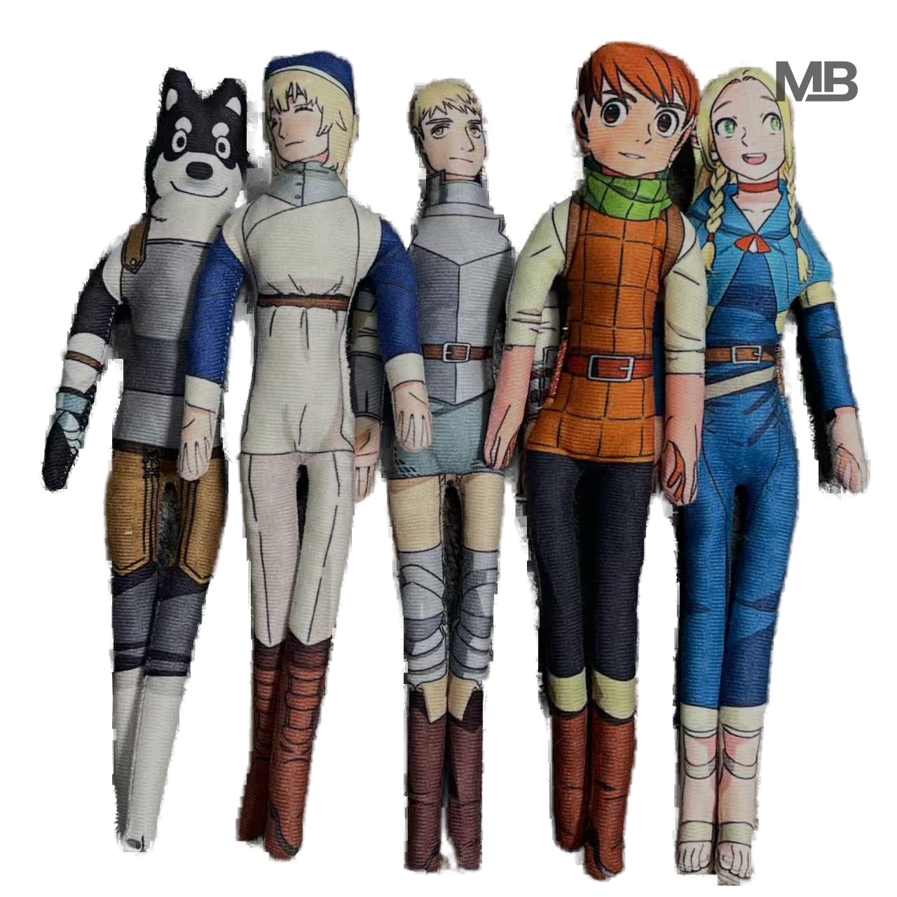 ダンジョンメシ ライオス・ファリン・チルチャック・マルシル  - Anime Merchandise Plush Toys のレビューと価格