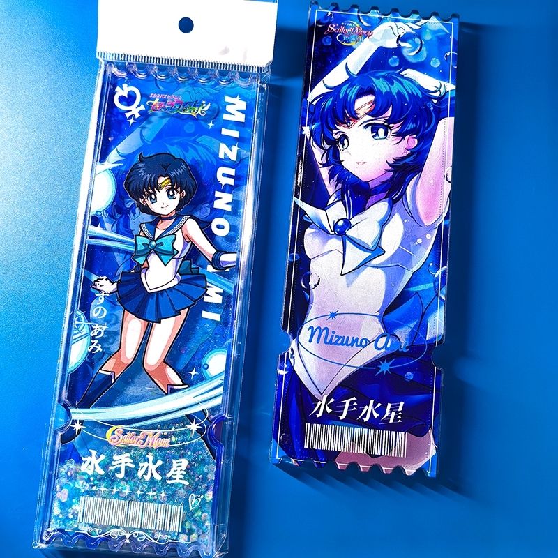 セーラームーンをテーマにした砂の記念チケット型オーナメント、 - Anime Themed Merchandise のレビューと価格
