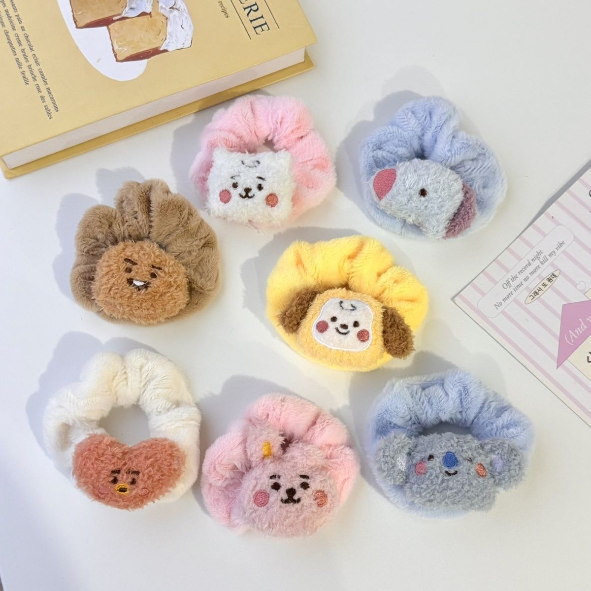 BT21漫画のかわいいぬいぐるみヘアゴム カワイイヘアバンド - Anime Merchandise Usa のレビューと価格
