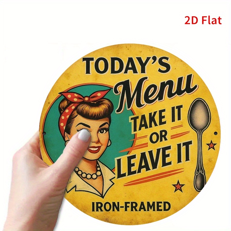 1個 ヴィンテージ 1950年代 レトロ ダイナー 今日のメ - Art Print Framed のレビューと価格