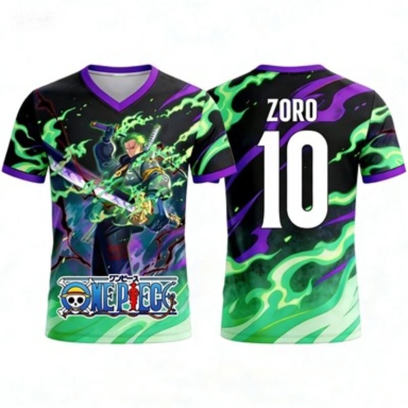 2026年夏新作アニメフットボールスポーツ速乾半袖Tシャツ  - Anime Themed Merchandise のレビューと価格