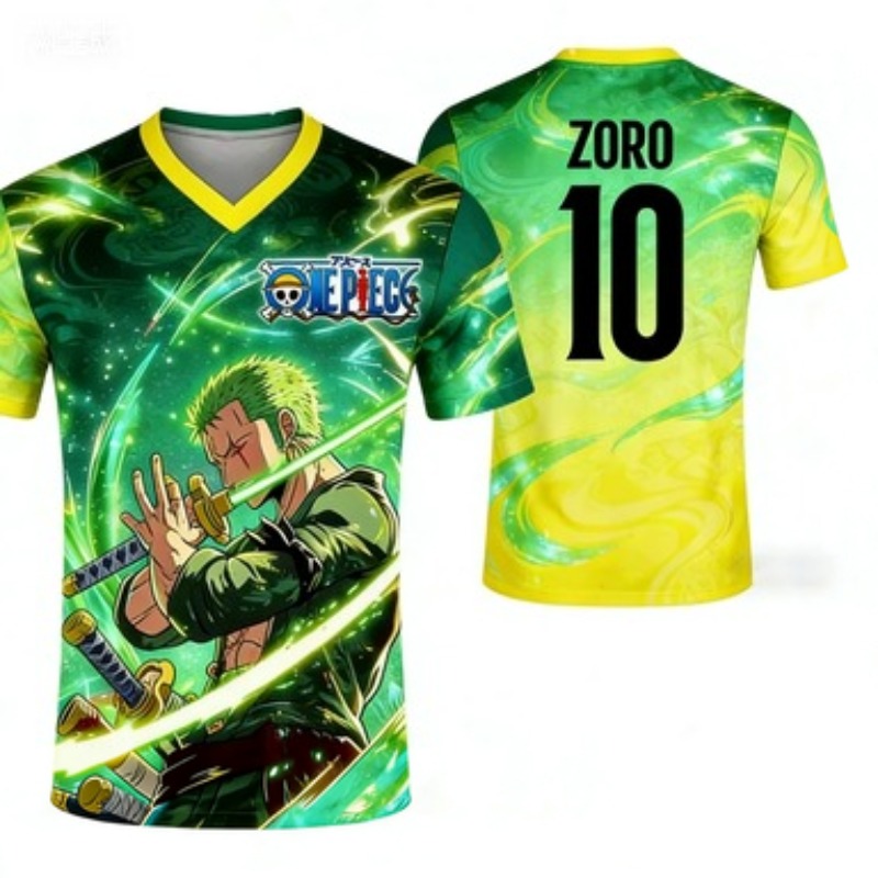 2026年夏新作アニメフットボールスポーツ速乾半袖Tシャツ  - Anime Themed Merchandise のレビューと価格